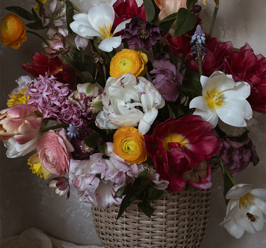 Floral Basket #1