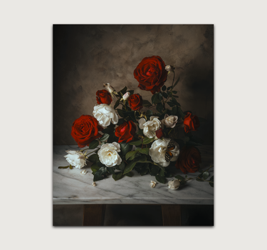 Red Roses from the Garden