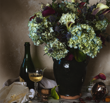 Winter Hydrangeas